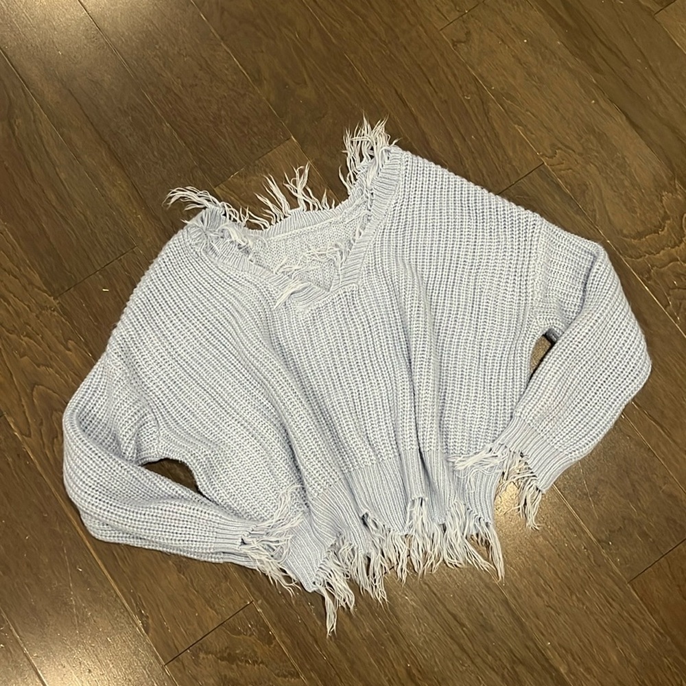 Distressed Sweater